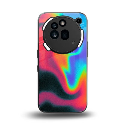 Whirlwind Aura back phone cover | glass case for nothing phone 3a pro