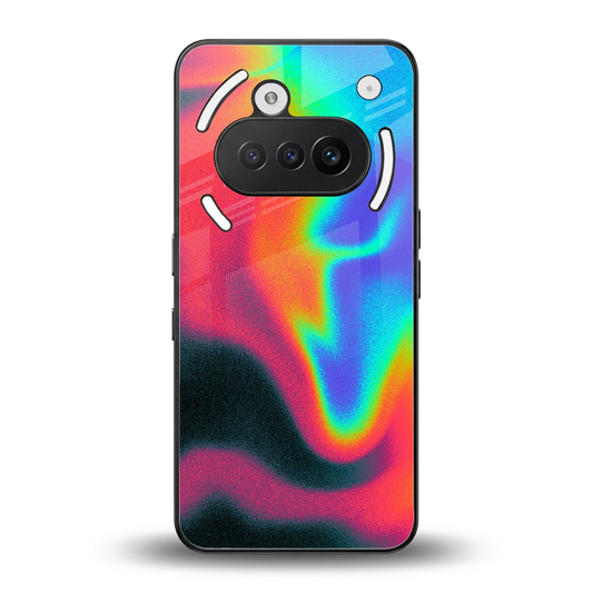 Whirlwind Aura back phone cover | glass case for nothing phone 3a