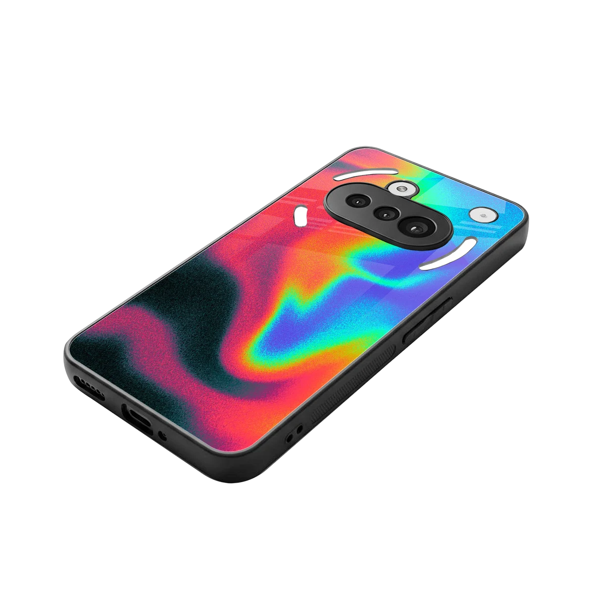 Whirlwind Aura stylish phone case for nothing phone 3a | glossy glass and slim fit