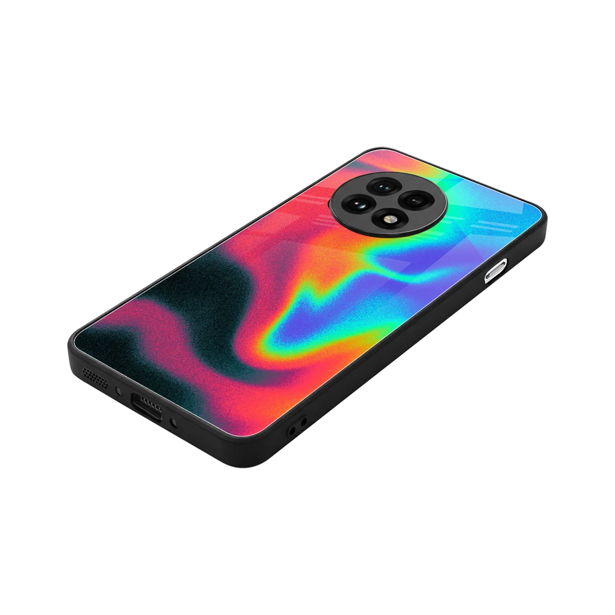 Whirlwind Aura stylish phone case for oneplus 13r | glossy glass and slim fit