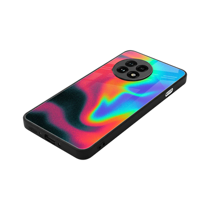 Whirlwind Aura stylish phone case for oneplus 13r | glossy glass and slim fit