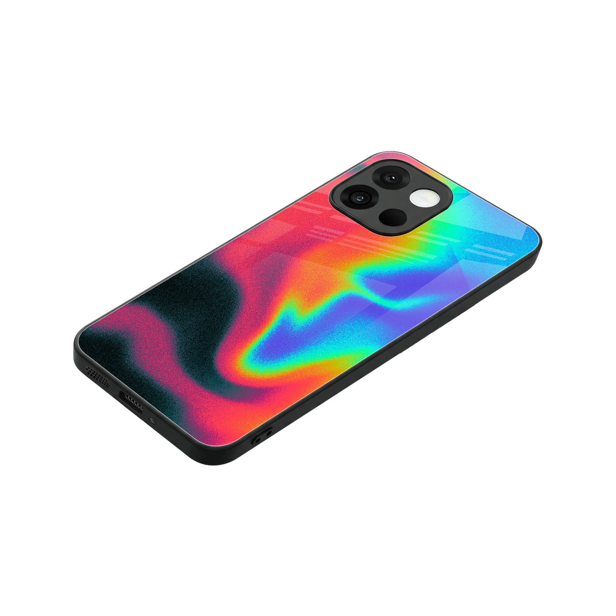 Whirlwind Aura stylish phone case for oneplus 13s | glossy glass and slim fit