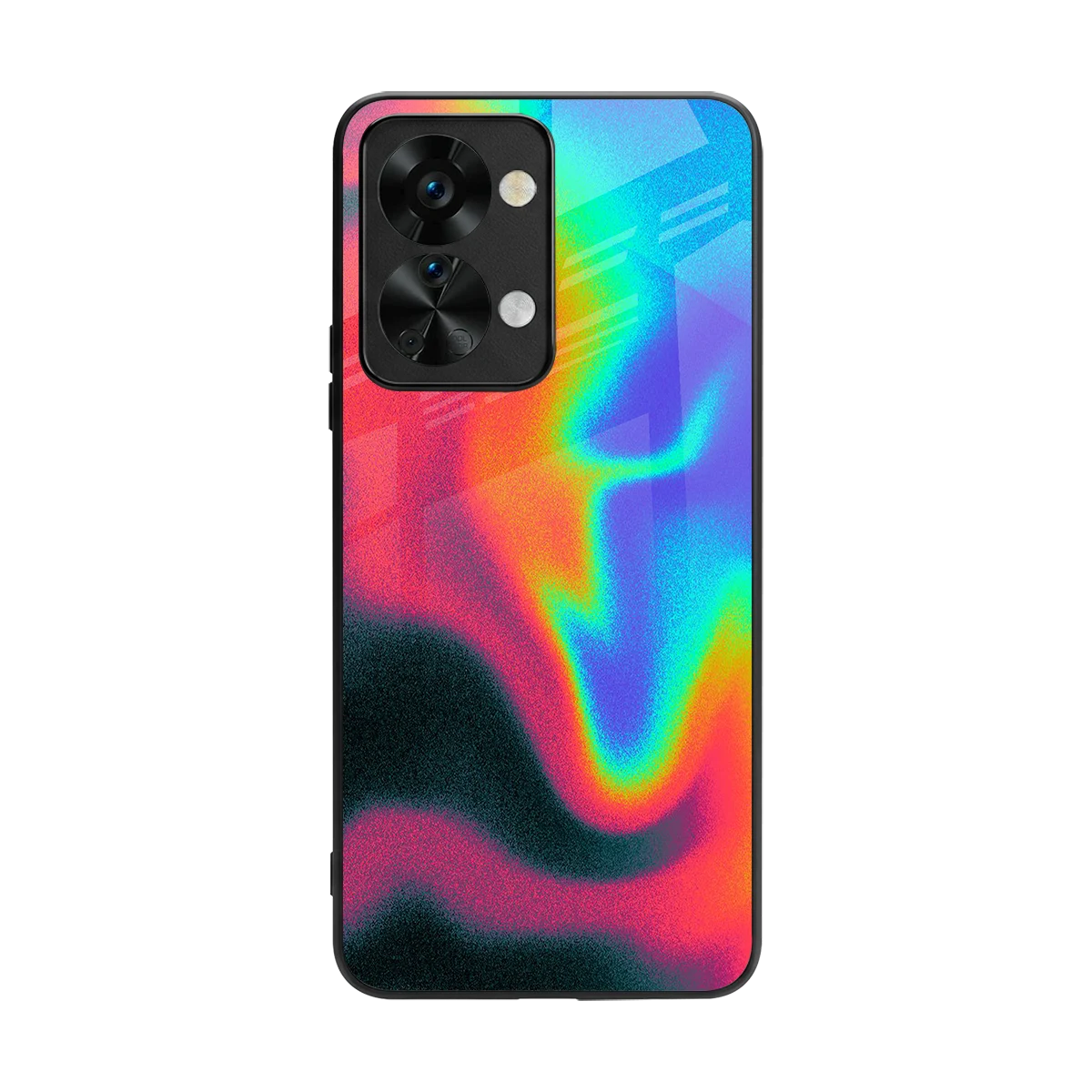 Whirlwind Aura back phone cover | glass case for oneplus nord 2t