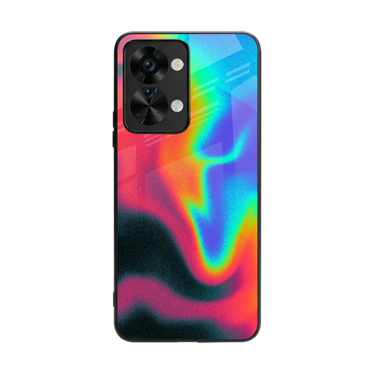 Whirlwind Aura back phone cover | glass case for oneplus nord 2t