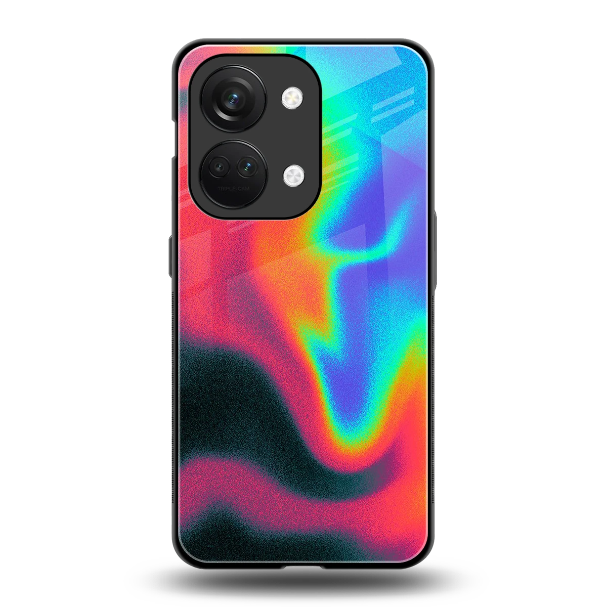 Whirlwind Aura back phone cover | glass case for oneplus nord 3