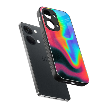 Whirlwind Aura sleek oneplus nord 3 cover with tempered glass back and TPU edges