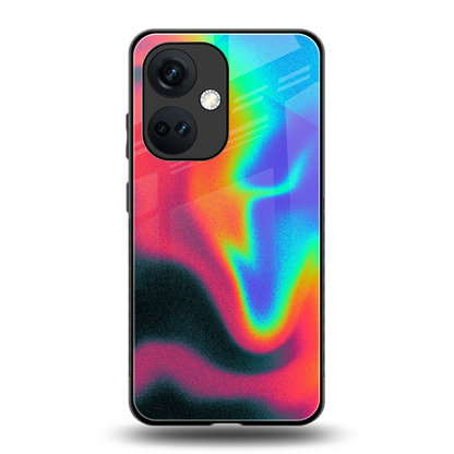 Whirlwind Aura back phone cover | glass case for oneplus nord ce 3
