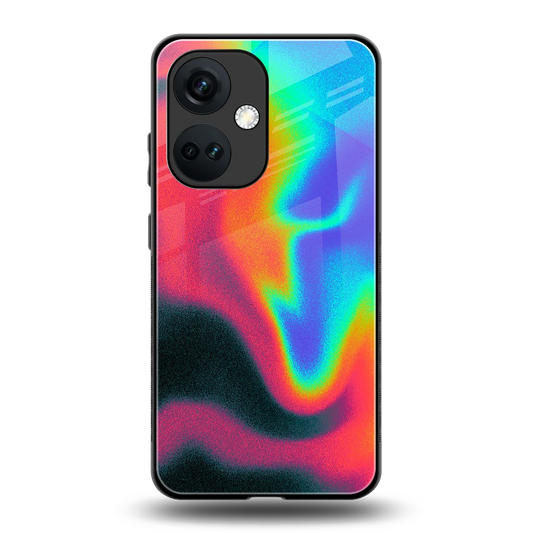 Whirlwind Aura back phone cover | glass case for oneplus nord ce 3