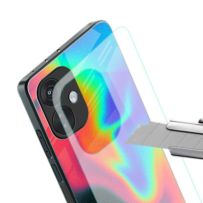 Whirlwind Aura stylish phone case for oneplus nord ce 3 | glossy glass and slim fit
