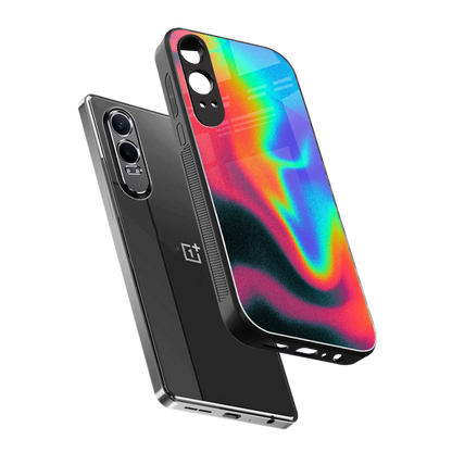 Whirlwind Aura sleek oneplus nord ce 4 lite cover with tempered glass back and TPU edges