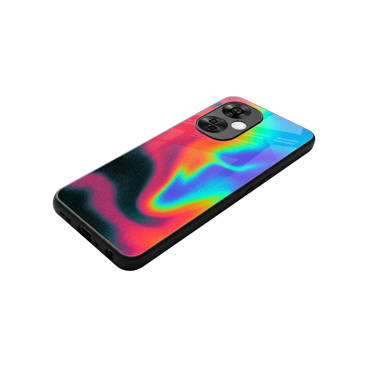 Whirlwind Aura stylish phone case for oneplus nord ce 3 lite | glossy glass and slim fit
