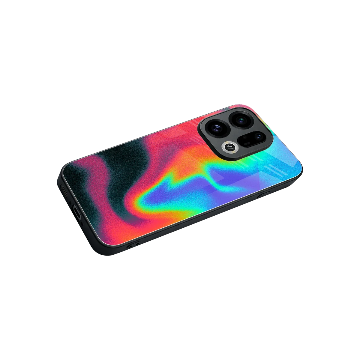 Whirlwind Aura stylish phone case for oppo find x9 | glossy glass and slim fit
