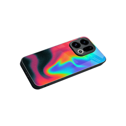 Whirlwind Aura stylish phone case for oppo find x9 | glossy glass and slim fit