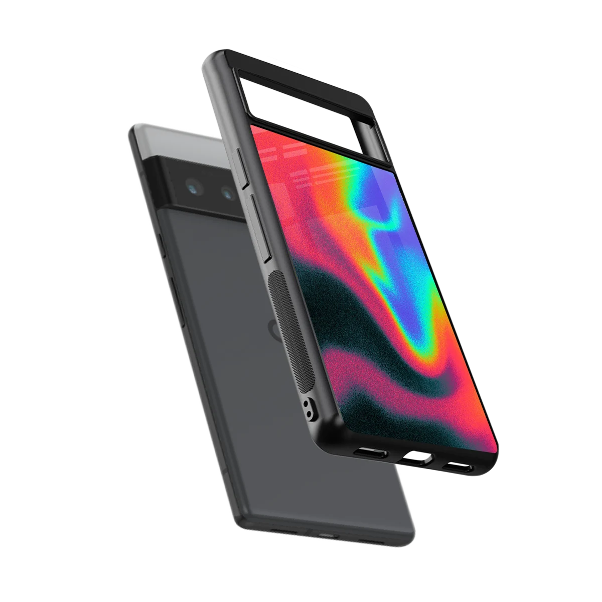 Whirlwind Aura sleek google pixel 6 pro cover with tempered glass back and TPU edges