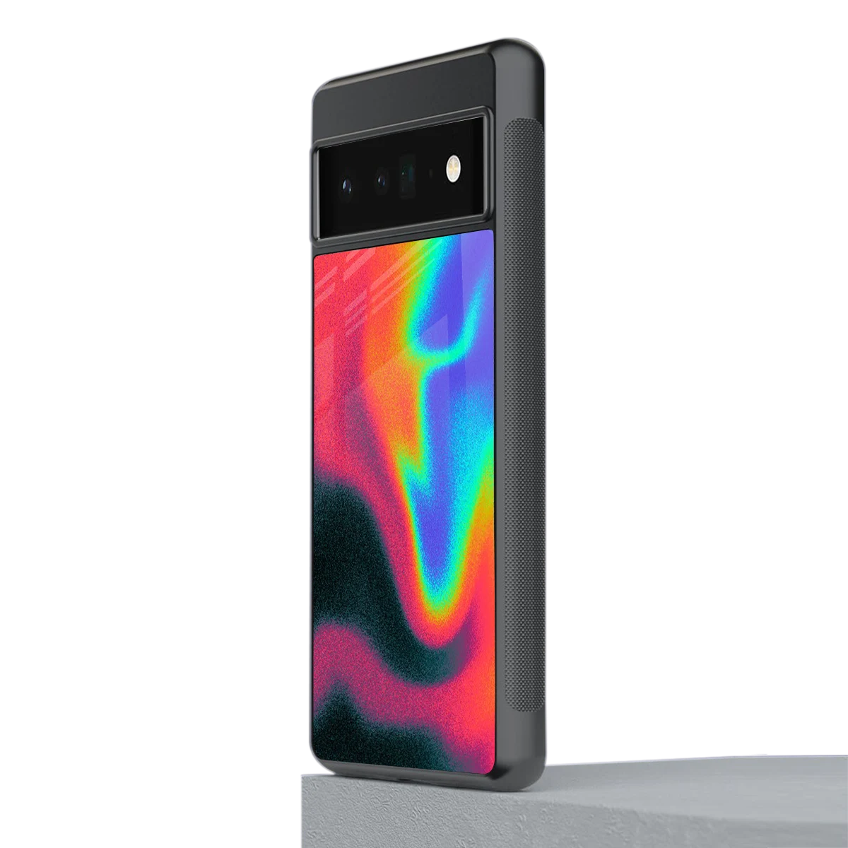 Whirlwind Aura stylish phone case for google pixel 6 pro | glossy glass and slim fit