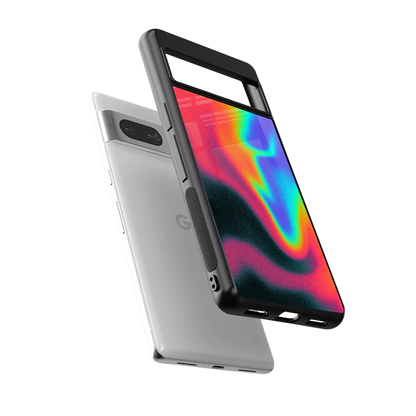Whirlwind Aura sleek google pixel 7 cover with tempered glass back and TPU edges