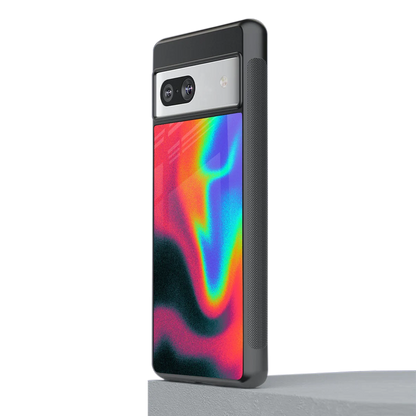 Whirlwind Aura stylish phone case for google pixel 7 | glossy glass and slim fit
