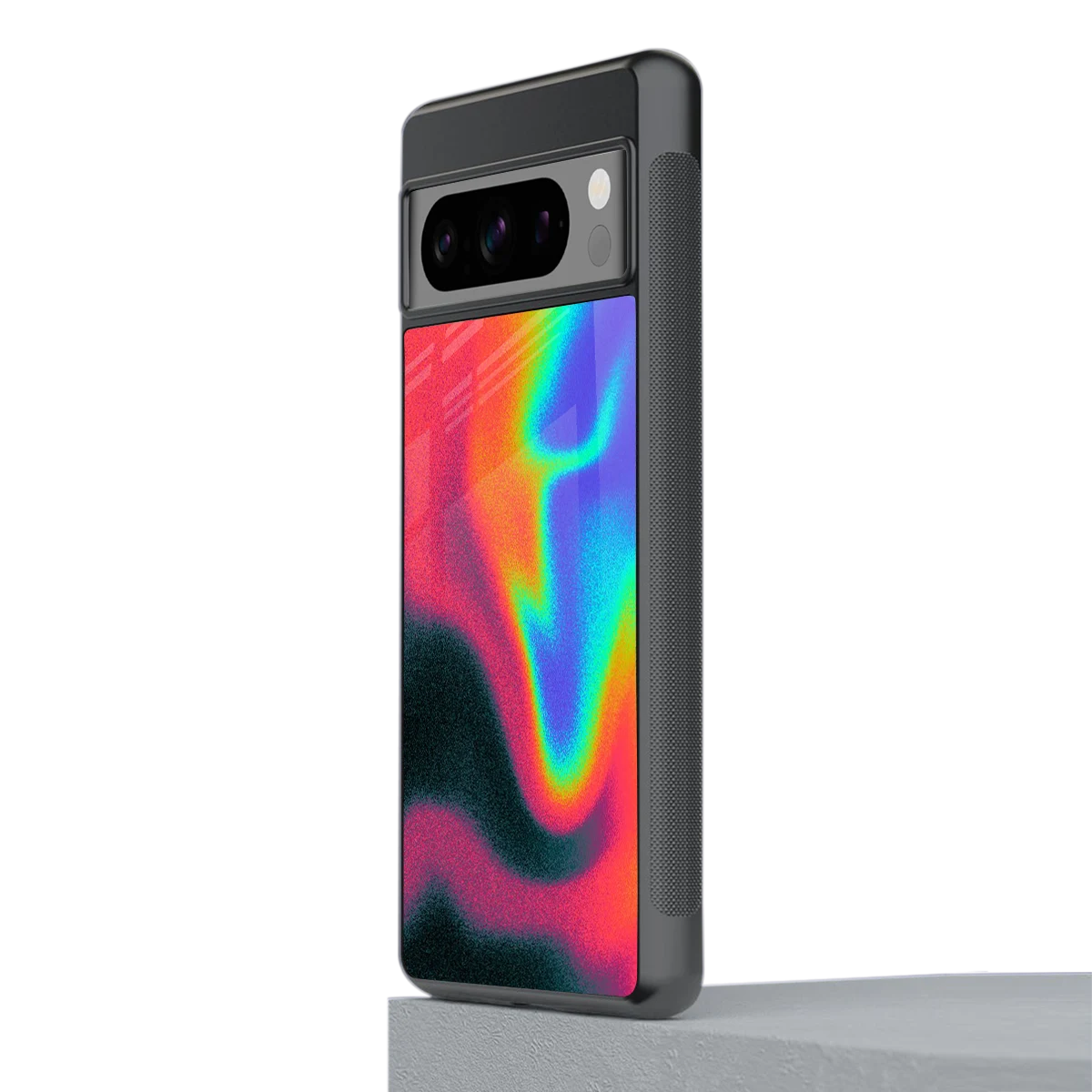 Whirlwind Aura stylish phone case for google pixel 8 pro | glossy glass and slim fit