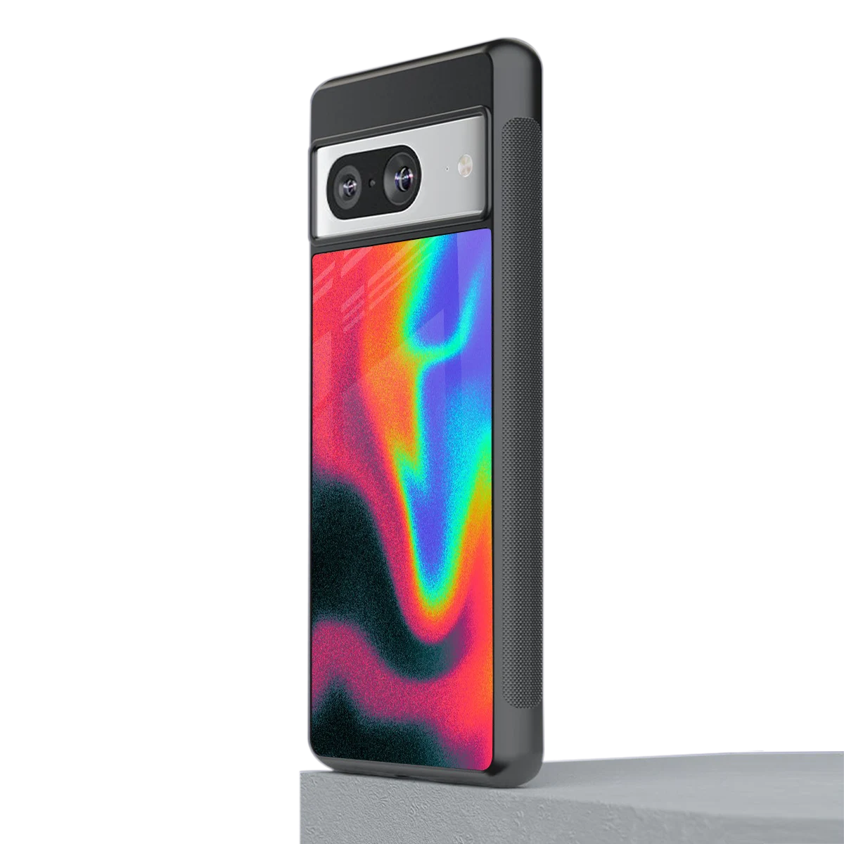 Whirlwind Aura stylish phone case for google pixel 8 | glossy glass and slim fit