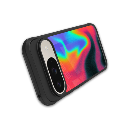 Whirlwind Aura stylish phone case for google pixel 9 | glossy glass and slim fit