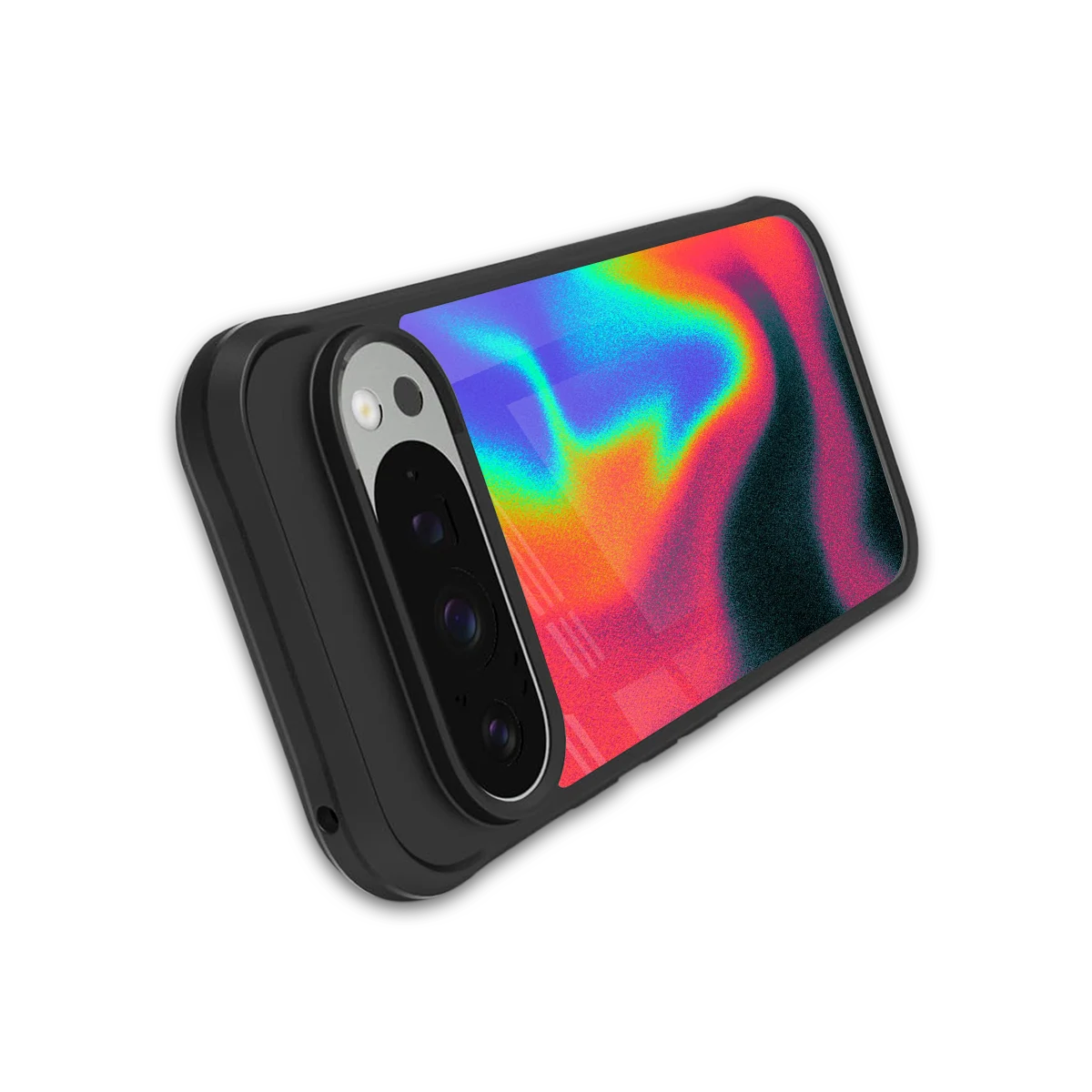 Whirlwind Aura stylish phone case for google pixel 9 pro | glossy glass and slim fit