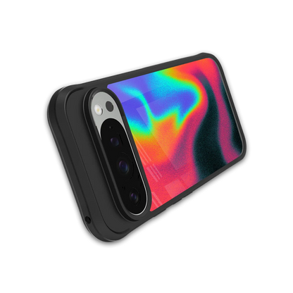 Whirlwind Aura stylish phone case for google pixel 9 pro xl | glossy glass and slim fit