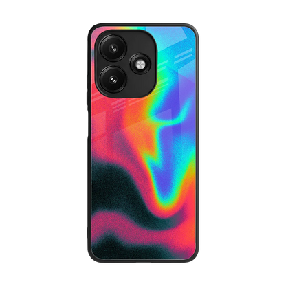Whirlwind Aura back phone cover | glass case for redmi 12 5g