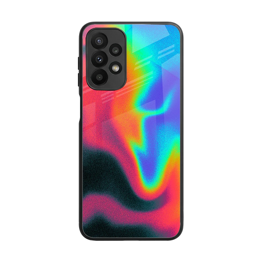 Whirlwind Aura back phone cover | glass case for samsung galaxy a23