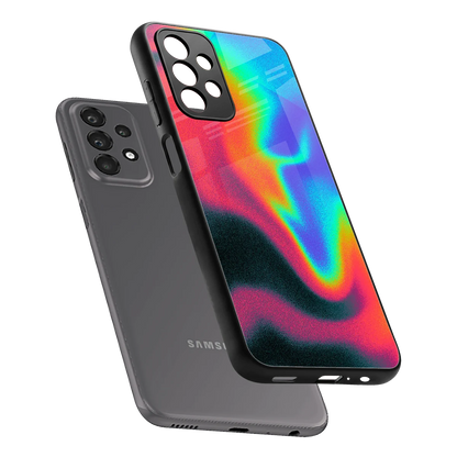 Whirlwind Aura sleek samsung galaxy a23 cover with tempered glass back and TPU edges
