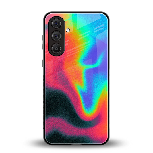 Whirlwind Aura back phone cover | glass case for samsung galaxy a56 5g