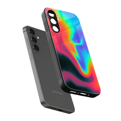 Whirlwind Aura sleek samsung galaxy a14 5g cover with tempered glass back and TPU edges