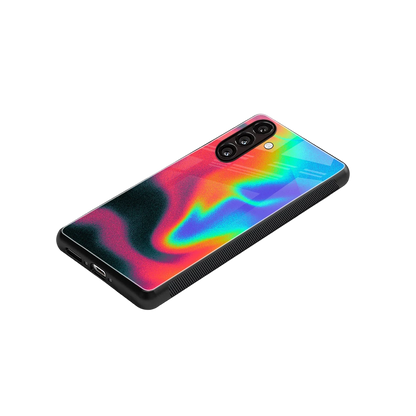 Whirlwind Aura stylish phone case for samsung galaxy a37 5g | glossy glass and slim fit