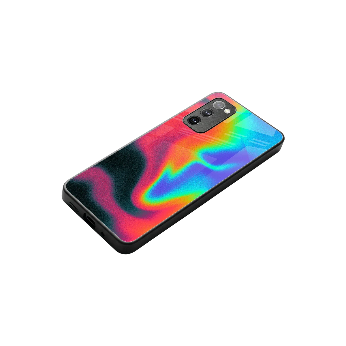 Whirlwind Aura stylish phone case for samsung galaxy s20 fe | glossy glass and slim fit