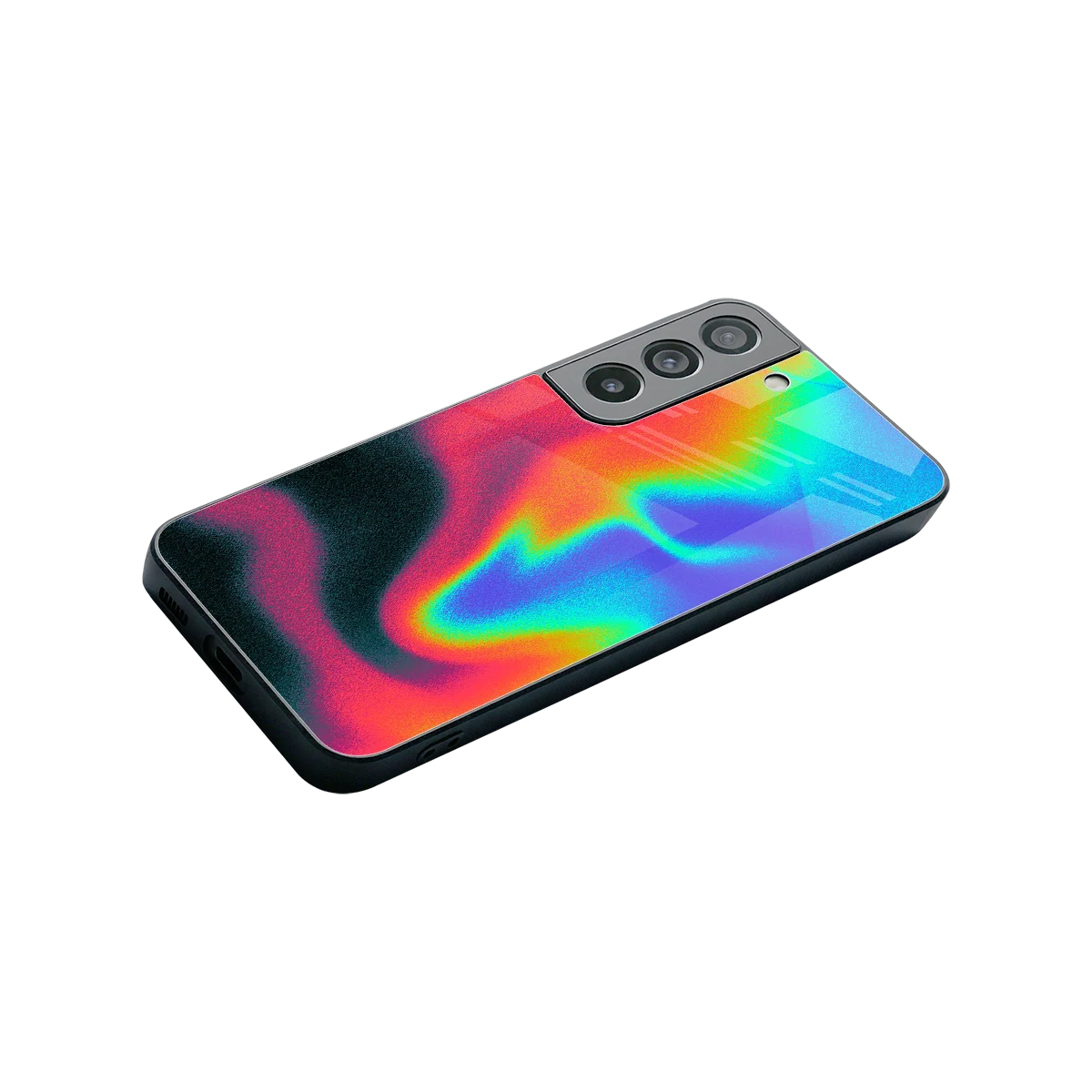 Whirlwind Aura stylish phone case for samsung galaxy s22 | glossy glass and slim fit