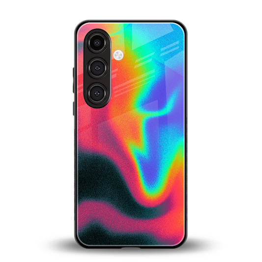 Whirlwind Aura back phone cover | glass case for samsung galaxy s25 fe