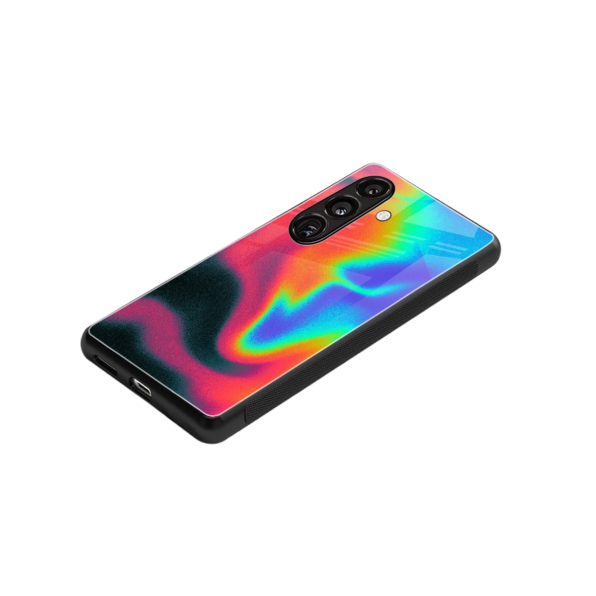 Whirlwind Aura stylish phone case for samsung galaxy s25 fe | glossy glass and slim fit