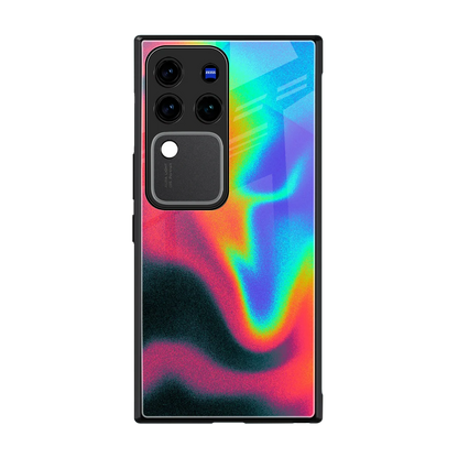 Whirlwind Aura back phone cover | glass case forvivo v30 pro