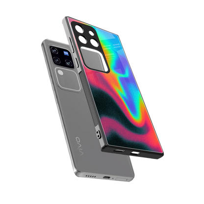 Whirlwind Aura sleekvivo v30 pro cover with tempered glass back and TPU edges