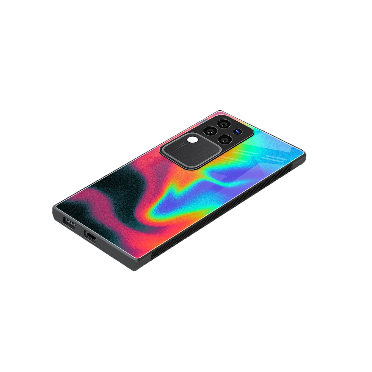 Whirlwind Aura stylish phone case forvivo v30 pro | glossy glass and slim fit