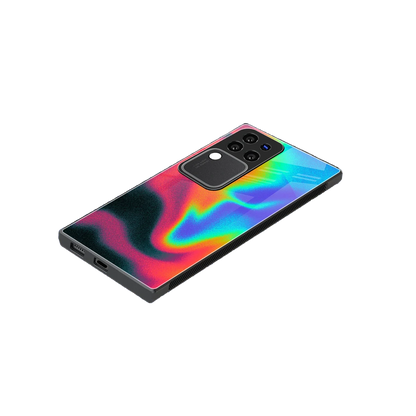Whirlwind Aura stylish phone case forvivo v30 pro | glossy glass and slim fit