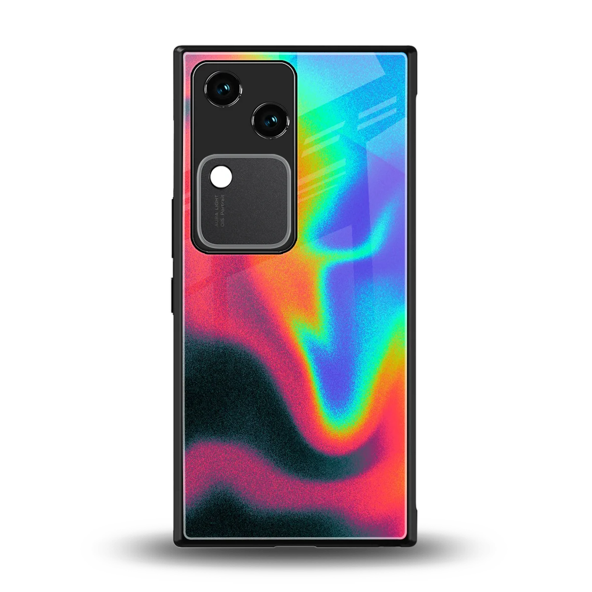 Whirlwind Aura back phone cover | glass case for vivo v30