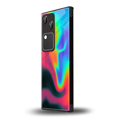 Whirlwind Aura vivo v30 mobile cover | shockproof glass phone case