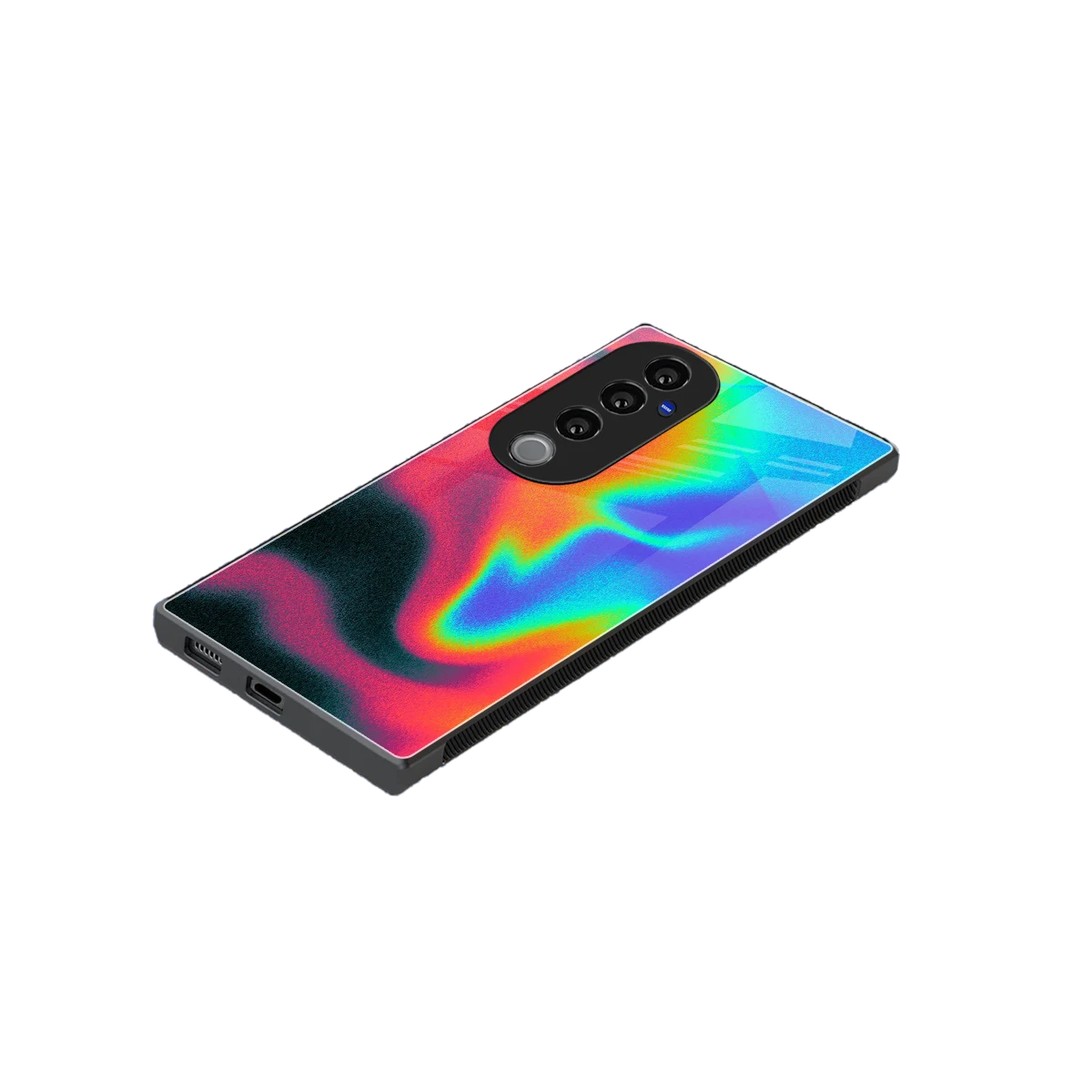 Whirlwind Aura stylish phone case for vivo v40 pro | glossy glass and slim fit