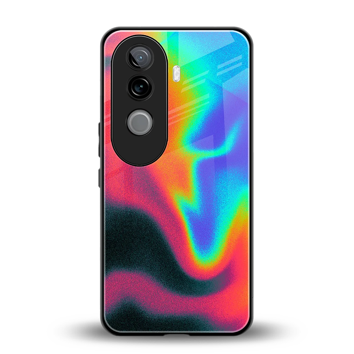 Whirlwind Aura back phone cover | glass case for vivo v40e