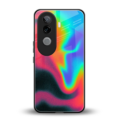 Whirlwind Aura back phone cover | glass case for vivo v40e