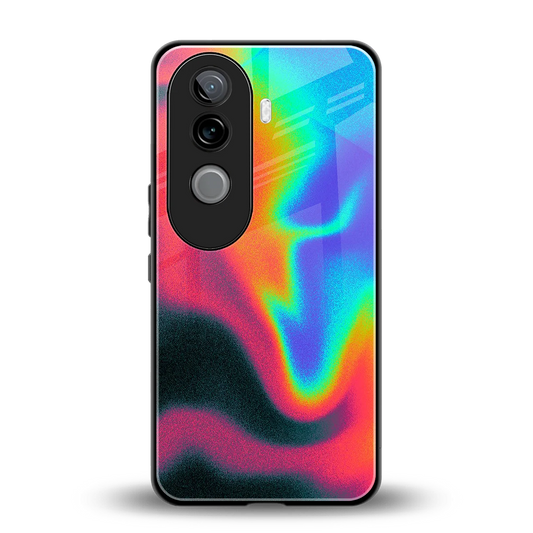 Whirlwind Aura back phone cover | glass case for vivo v40e