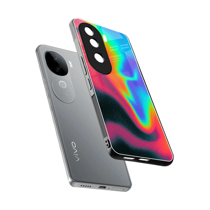 Whirlwind Aura sleek vivo v40e cover with tempered glass back and TPU edges