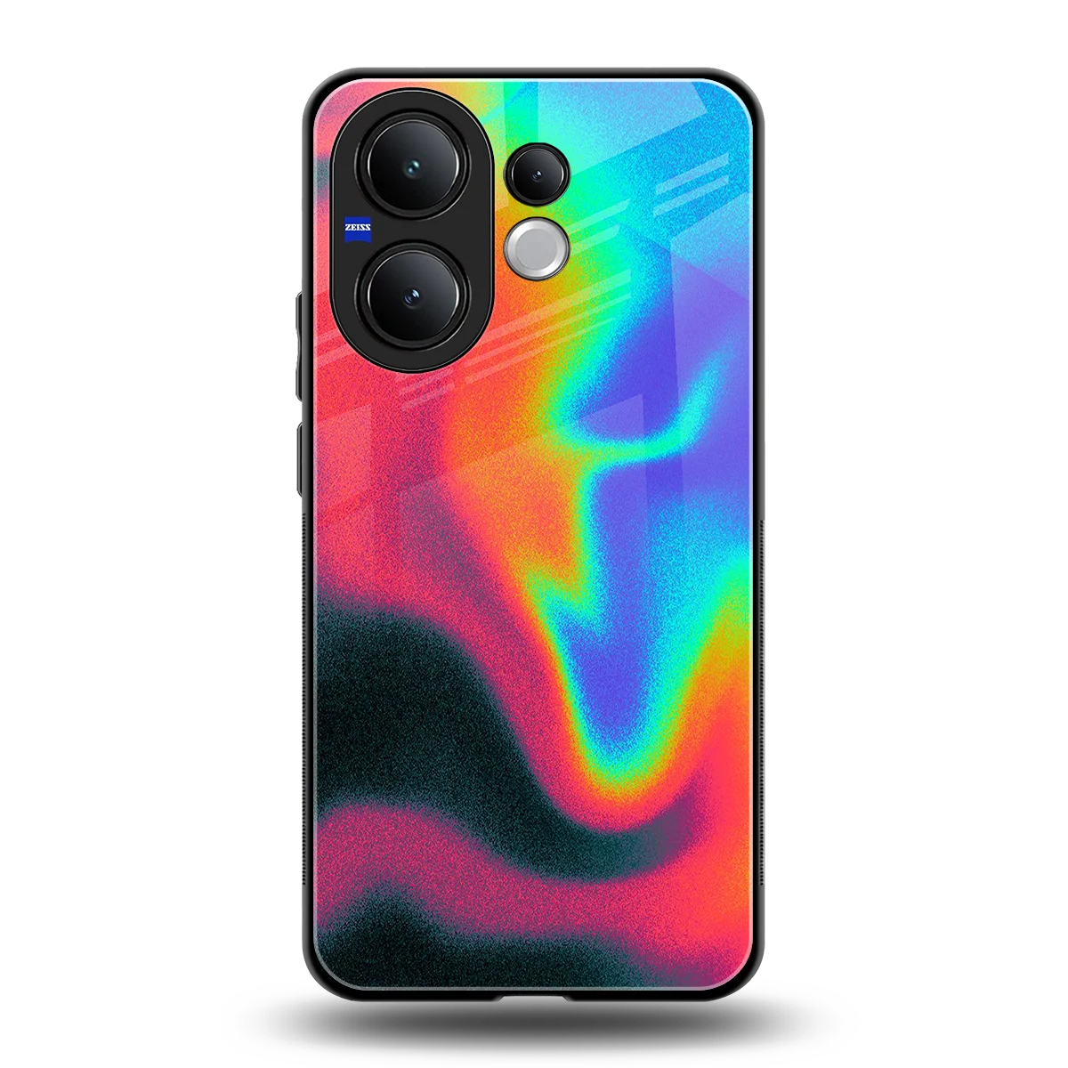 Whirlwind Aura back phone cover | glass case for vivo v60