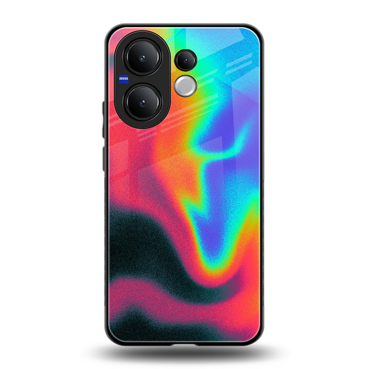 Whirlwind Aura back phone cover | glass case for vivo v60