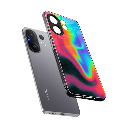 Whirlwind Aura sleek vivo v60 cover with tempered glass back and TPU edges